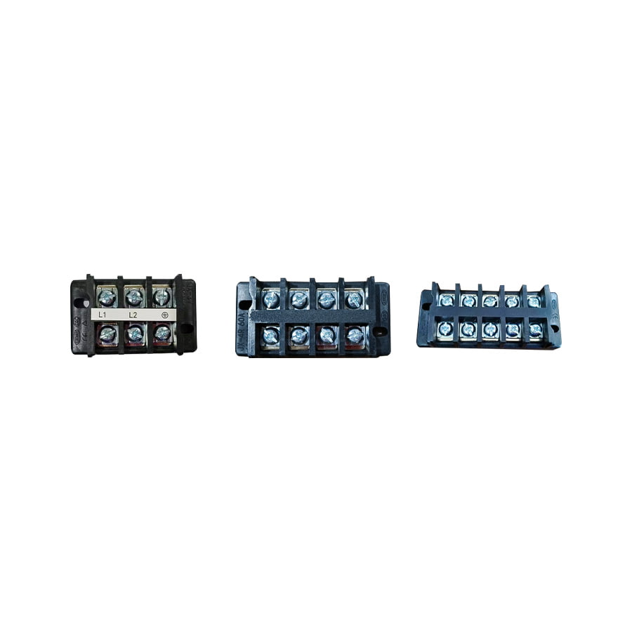 মাউন্টিং হোল সহ JX-3V/JX-4R/JX-5B 600V 10mm² টার্মিনাল ব্লক
